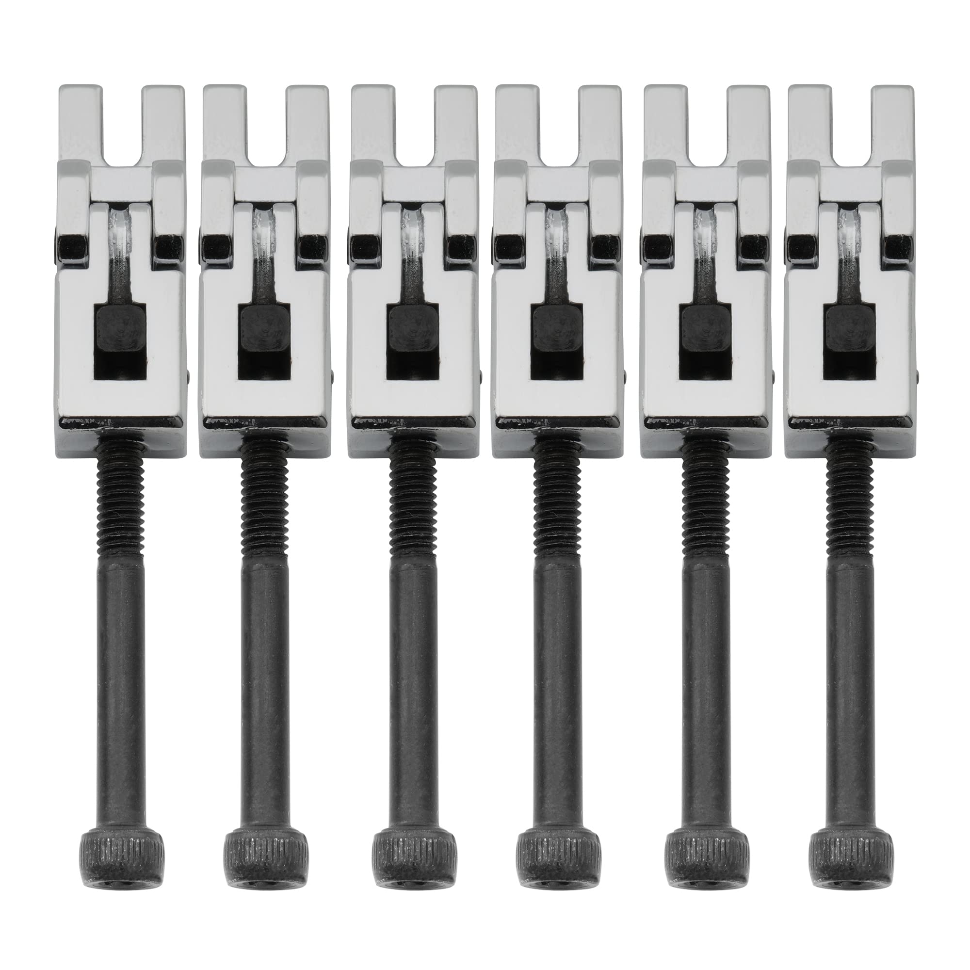 Musiclily Pro 10,8 мм Замковые седла для струн гитары для Floyd Rose OriginalSpecial 6-струнных электрогитар, хром (Набор из 6)
Musiclily Pro 10,8 мм Замковые седла для струн гитары для Floyd Rose OriginalSpecial 6-струнных электрогитар, хром (Набор из 6)