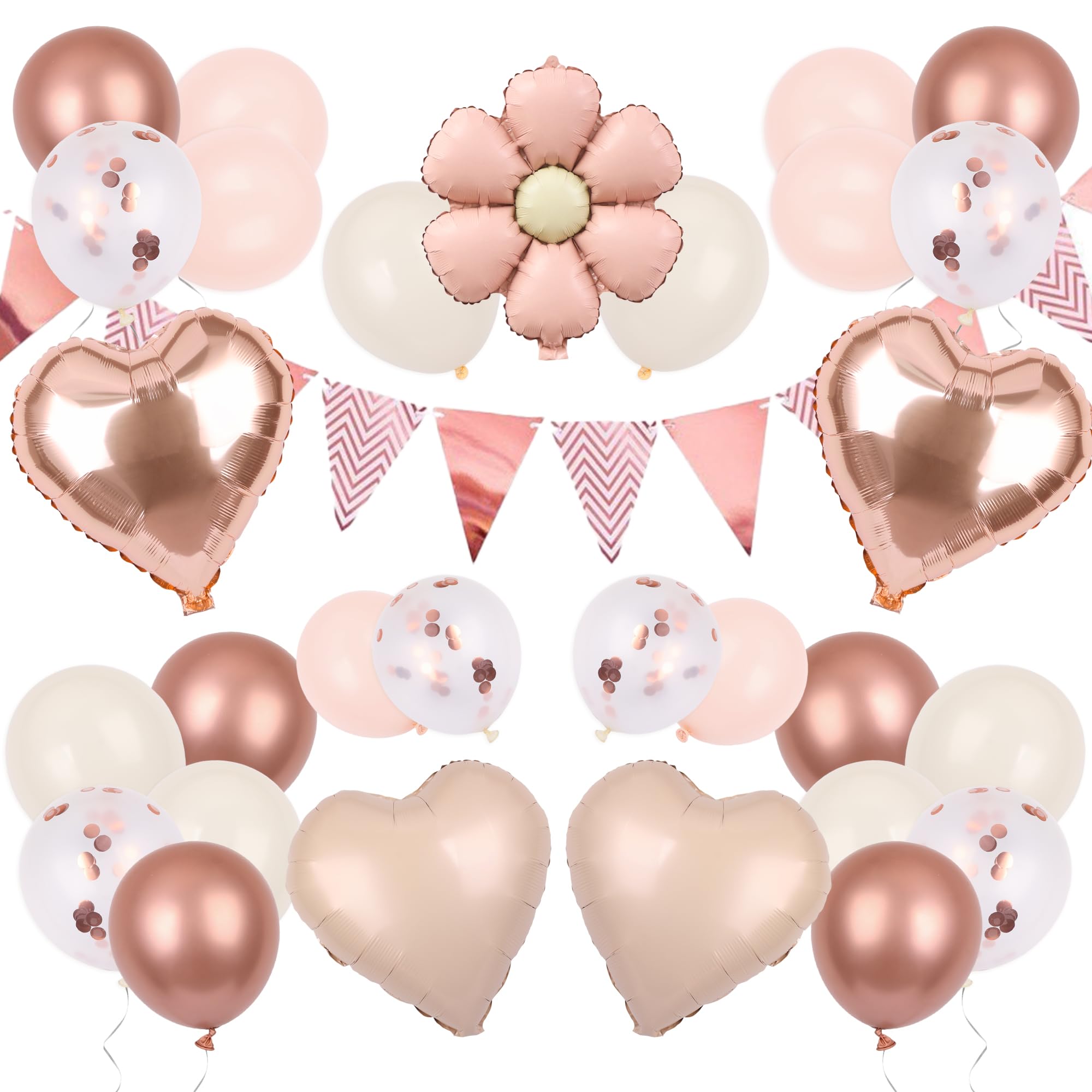 Moelife Birthday Balloon Decoration Set Confetti Aluminum Balloons Ribbon Straw Double-sided Stickers Celebration Anniversary Unisex
Moelife Birthday Balloon Decoration Set Confetti Aluminum Balloons Ribbon Straw Double-sided Stickers Celebration Anniversary Unisex