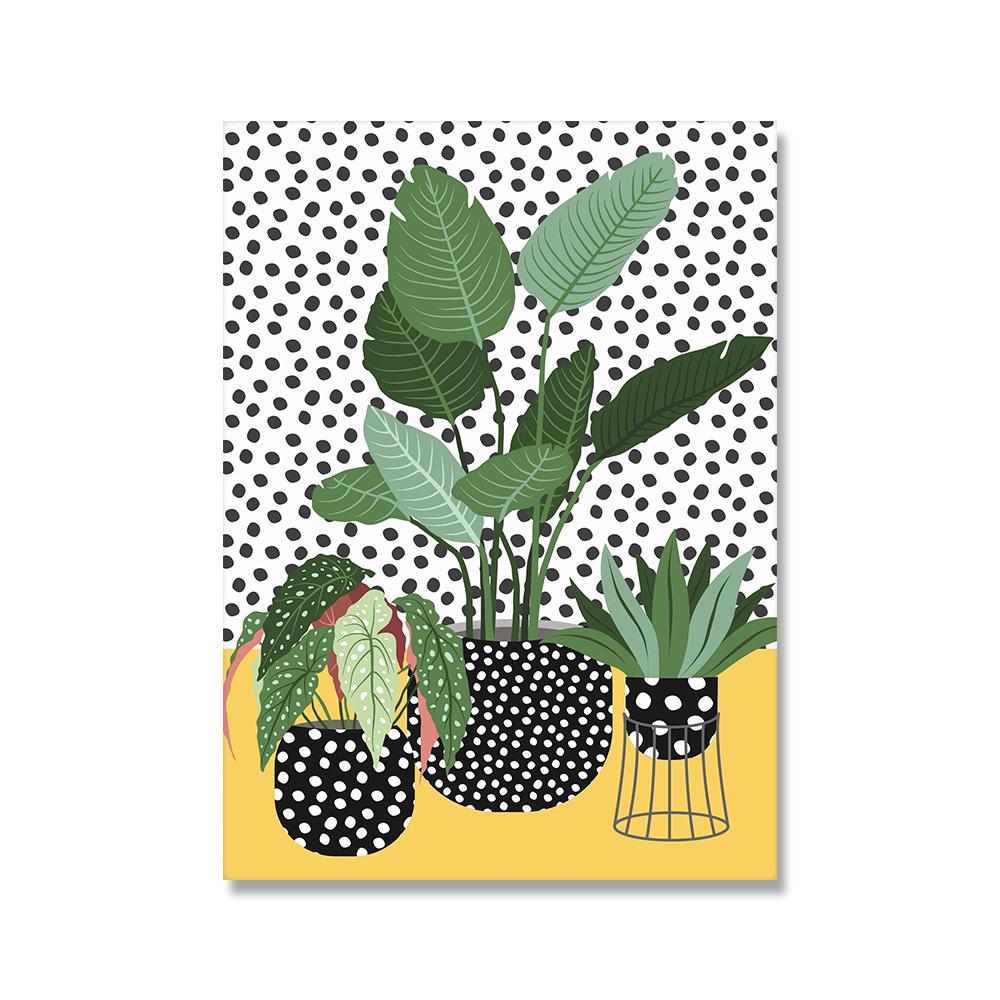 Nordic Quirky Plants in Spotty Vases Canvas Painting Botanical Poster And Print Living Room Bedroom Wall Art Picture Home Decor No Frame 21*30cm No Frame
Nordic Quirky Plants in Spotty Vases Canvas Painting Botanical Poster And Print Living Room Bedroom Wall Art Picture Home Decor No Frame 21*30cm No Frame