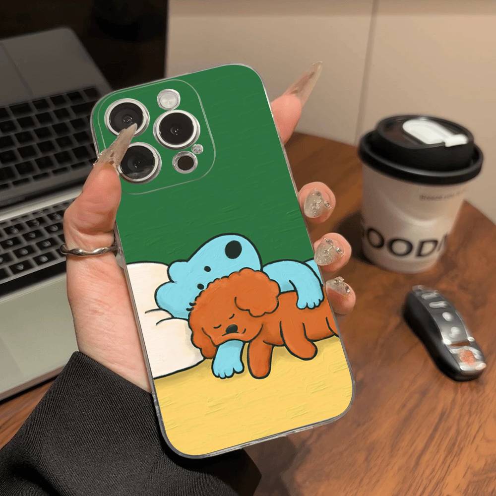 Cartoon Blue Brown Dog Pink Border Phone Case For iPhone 17 16 14 11 12 13 15 Pro Max 14 Plus 17 Air Cover iPhone 15
Cartoon Blue Brown Dog Pink Border Phone Case For iPhone 17 16 14 11 12 13 15 Pro Max 14 Plus 17 Air Cover iPhone 15