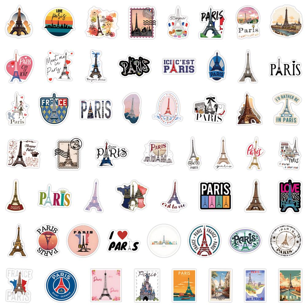 55 Cross-Border Paris Graffiti Stickers - Waterproof DIY Decor for Suitcases & Water Cups
55 Cross-Border Paris Graffiti Stickers - Waterproof DIY Decor for Suitcases & Water Cups