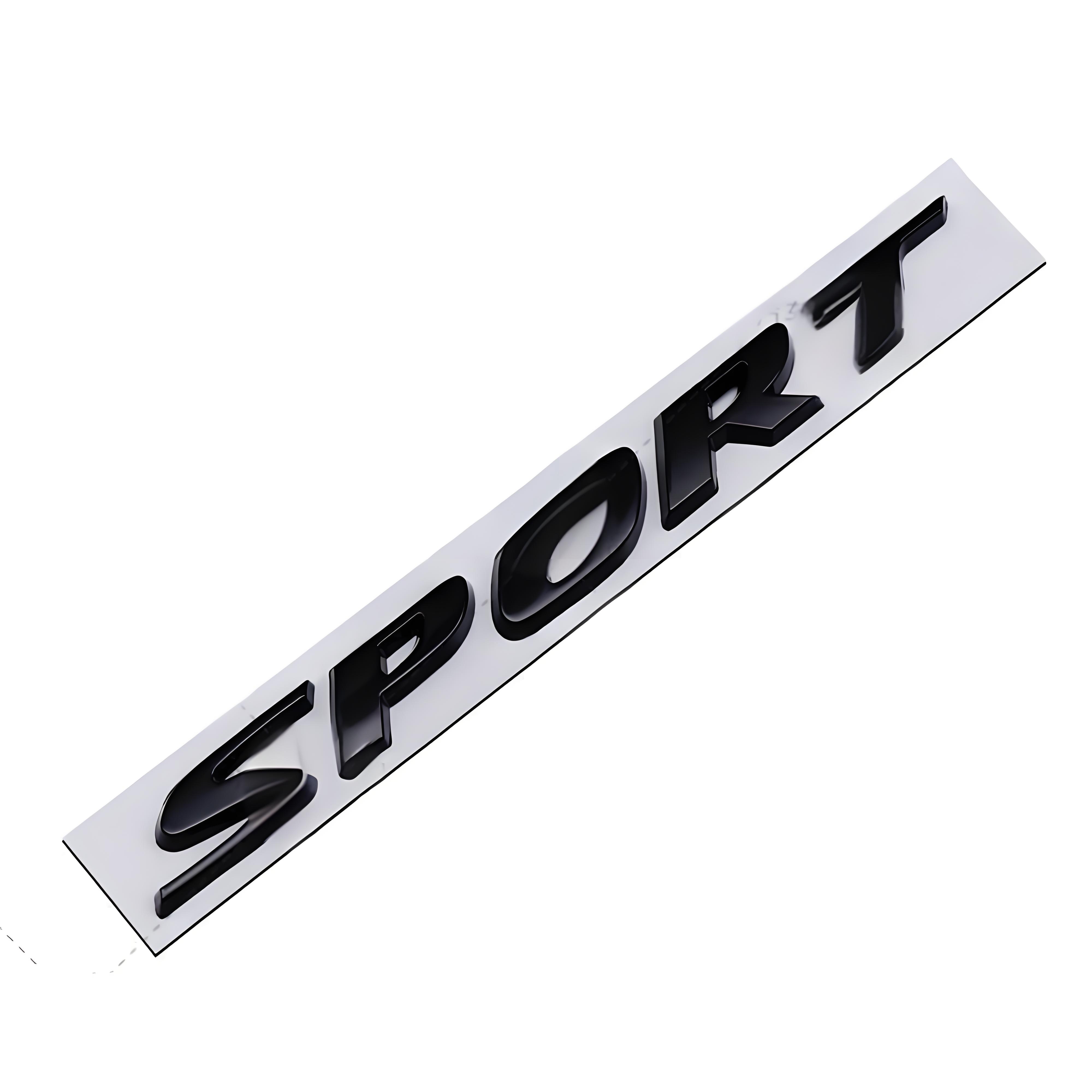 3D Metal Car SPORT Letter Emblem Badge Logo Sticker Rear Trunk Fender Side Decal Universal Auto Exterior Decoration Accessories
3D Metal Car SPORT Letter Emblem Badge Logo Sticker Rear Trunk Fender Side Decal Universal Auto Exterior Decoration Accessories