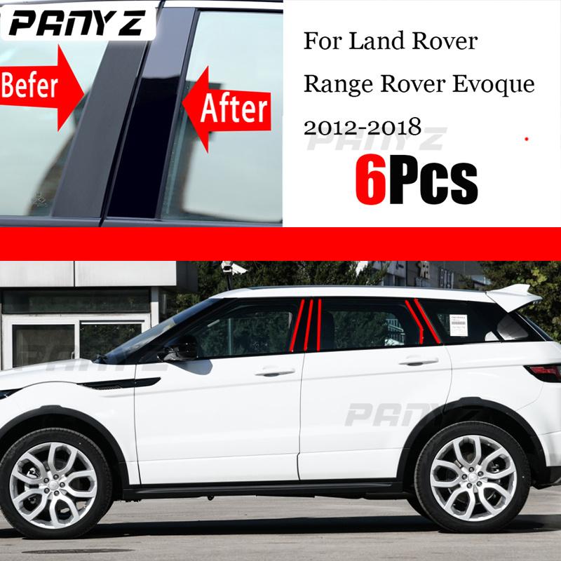 Новинка, хит продаж, 6 шт., глянцевые черные полированные стойки для Land Rover Range Rover Evoque 2012-2018, накладка на окно, колонка BC
Новинка, хит продаж, 6 шт., глянцевые черные полированные стойки для Land Rover Range Rover Evoque 2012-2018, накладка на окно, колонка BC
