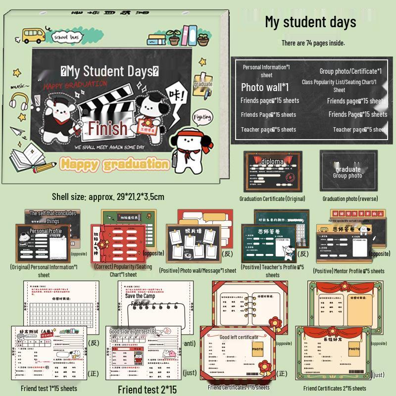Yearbook Test Paper: 6th Grade Graduation Loose-Leaf Notebook for Girls
Yearbook Test Paper: 6th Grade Graduation Loose-Leaf Notebook for Girls