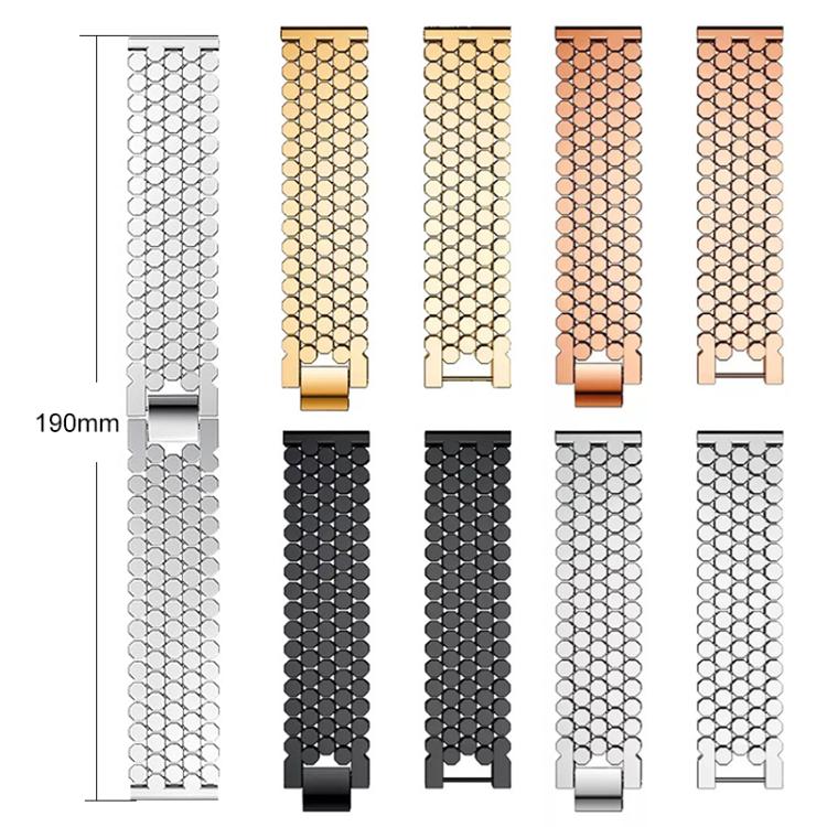 xDfind Fish Scale Texture Metal Watch Band 20mm чорний
xDfind Fish Scale Texture Metal Watch Band 20mm чорний