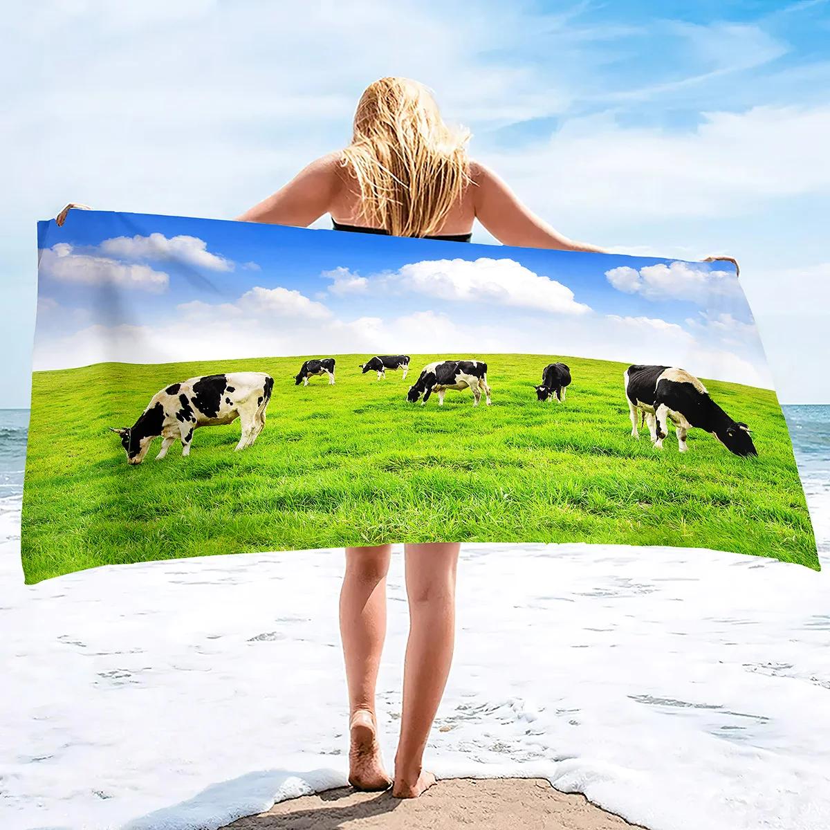 Cow Print Beach Towel Microfiber Bath Towels Oversized Cute Animal Cow Beach Towels Quick Dry Pool Towels for Bathroom Camping W40*H60(CM)
Cow Print Beach Towel Microfiber Bath Towels Oversized Cute Animal Cow Beach Towels Quick Dry Pool Towels for Bathroom Camping W40*H60(CM)