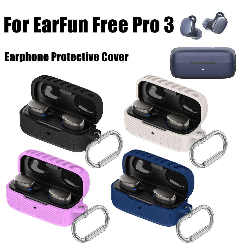 Fall Prevention Earphone Protective Cover Silicone Storage Shell for EarFun Free Pro 3 Home/Travel
Fall Prevention Earphone Protective Cover Silicone Storage Shell for EarFun Free Pro 3 Home/Travel