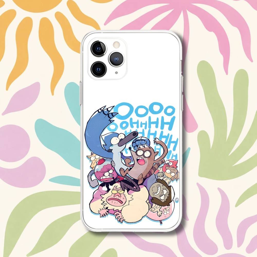The R-Regular Show Cartoon Transparent Phone Case For iPhone 17,13,15,12,11,14,16 Pro Max Mini 7,8 Plus SE4,17E Air Fundas iPhone13mini
The R-Regular Show Cartoon Transparent Phone Case For iPhone 17,13,15,12,11,14,16 Pro Max Mini 7,8 Plus SE4,17E Air Fundas iPhone13mini