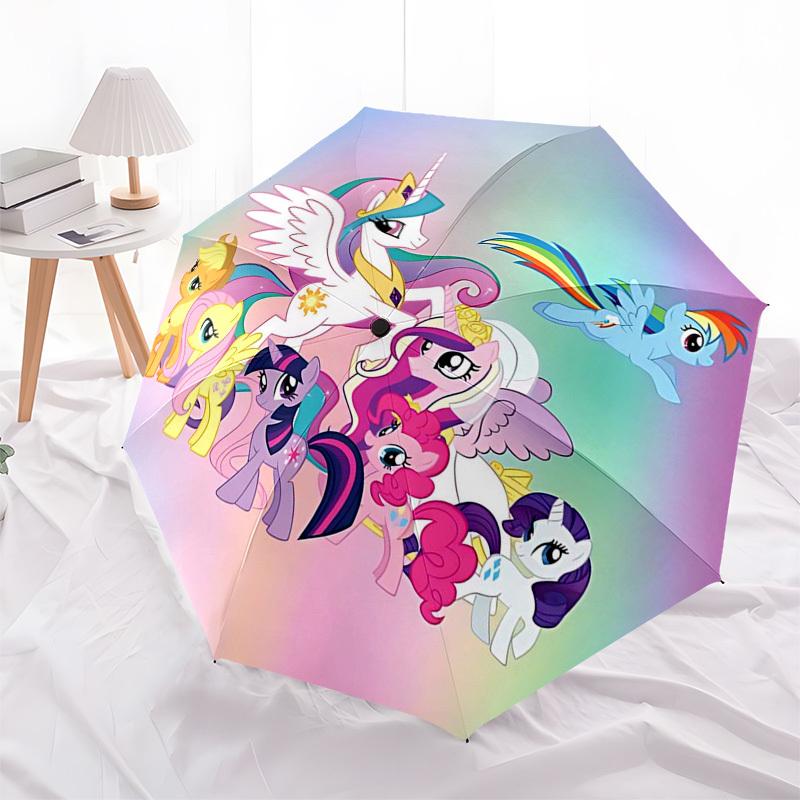 1pc My Little Pony Automatic Folding Umbrella, Portable 3-Fold Design with 8-Bone Iron Frame, Outdoor, Ideal Gift for Fans, Travelers, Daily Use, Fest
1pc My Little Pony Automatic Folding Umbrella, Portable 3-Fold Design with 8-Bone Iron Frame, Outdoor, Ideal Gift for Fans, Travelers, Daily Use, Fest