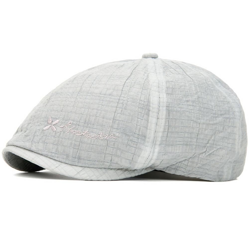 HT5069 Beret Cap Men Women New Spring Summer Ivy Flat Cap Male Female Adjustable Octagonal Beret Hat Breathable Linen Mens Beret 55-60cm Adjustable світло-сірого кольору
HT5069 Beret Cap Men Women New Spring Summer Ivy Flat Cap Male Female Adjustable Octagonal Beret Hat Breathable Linen Mens Beret 55-60cm Adjustable світло-сірого кольору