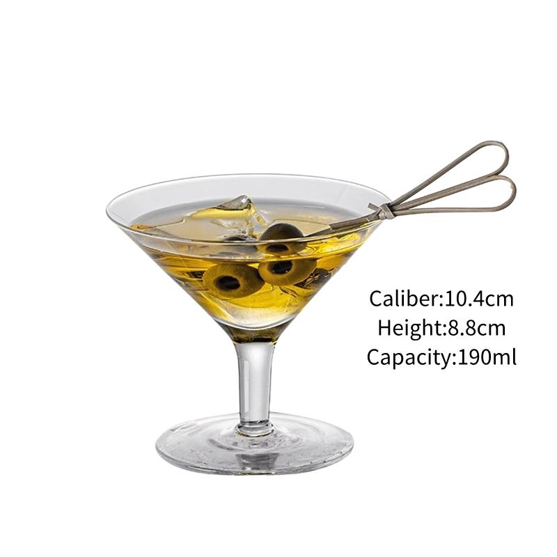 1-2-4 Pcs Creative Cocktail Glasses Cups High-looking Glass Cups Vertical Pattern Martini Glass Cup Bar Home Accessories 190ml
1-2-4 Pcs Creative Cocktail Glasses Cups High-looking Glass Cups Vertical Pattern Martini Glass Cup Bar Home Accessories 190ml