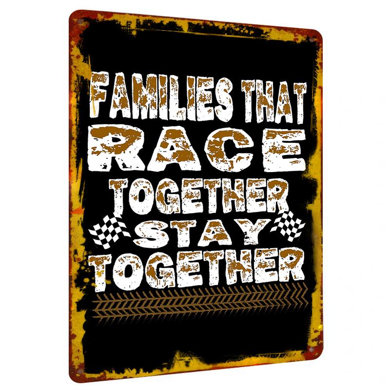 Family Race Together Custom Metal Wall Art Vintage Racing Decor for Home Garage Decorations 20x30cm(7.8x11.8inch)
Family Race Together Custom Metal Wall Art Vintage Racing Decor for Home Garage Decorations 20x30cm(7.8x11.8inch)