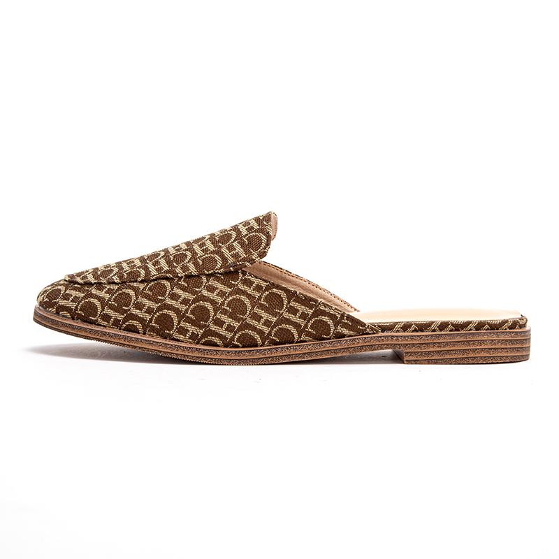 Classic Retro Fashion Women s Flat Shoes Letter Print Design Simple Versatile Wearable Comfortable Women s Outdoor Slippers 43 коричневий
Classic Retro Fashion Women s Flat Shoes Letter Print Design Simple Versatile Wearable Comfortable Women s Outdoor Slippers 43 коричневий
