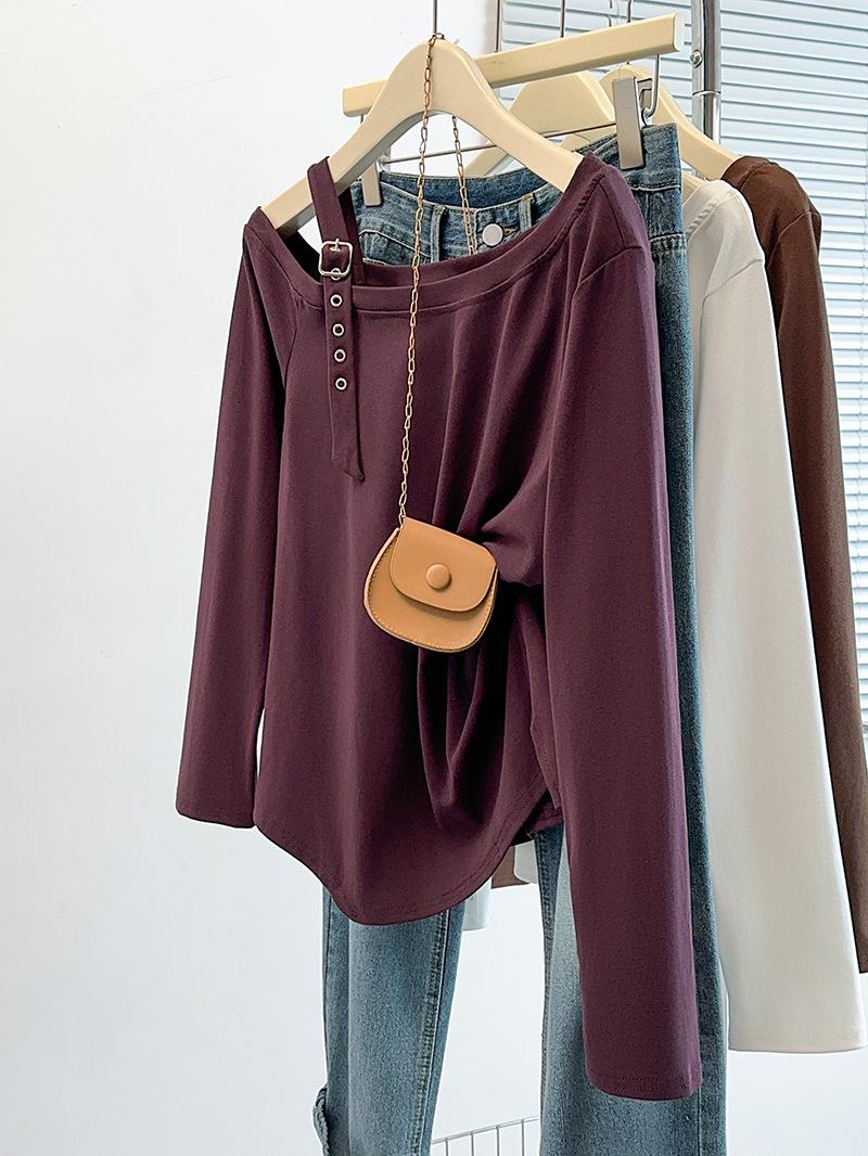 Plus Size Off-The-Shoulder Stylish Long-Sleeved Top for Women 2XL темно-фіолетовий колір
Plus Size Off-The-Shoulder Stylish Long-Sleeved Top for Women 2XL темно-фіолетовий колір