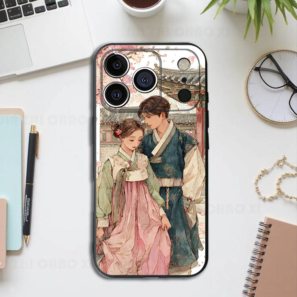 Korean Tradition Lover Black Phone Case For IPhone 17 16 15 14 13 12 13 12 11 Pro Max Plus XS XR Silicone Soft Back Cover iPhone12mini
Korean Tradition Lover Black Phone Case For IPhone 17 16 15 14 13 12 13 12 11 Pro Max Plus XS XR Silicone Soft Back Cover iPhone12mini