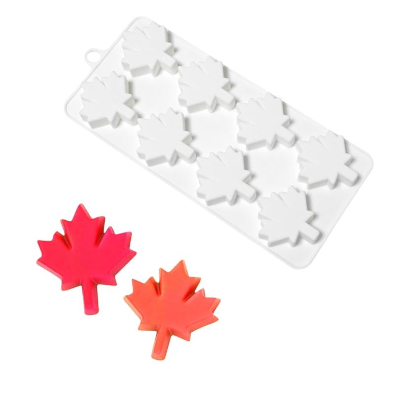 Maple Leaf Shape Silicone Molds Baking Tool Mousses Cake Decorating Molds for Making Chocolate, Candy, Candle, Soap
Maple Leaf Shape Silicone Molds Baking Tool Mousses Cake Decorating Molds for Making Chocolate, Candy, Candle, Soap