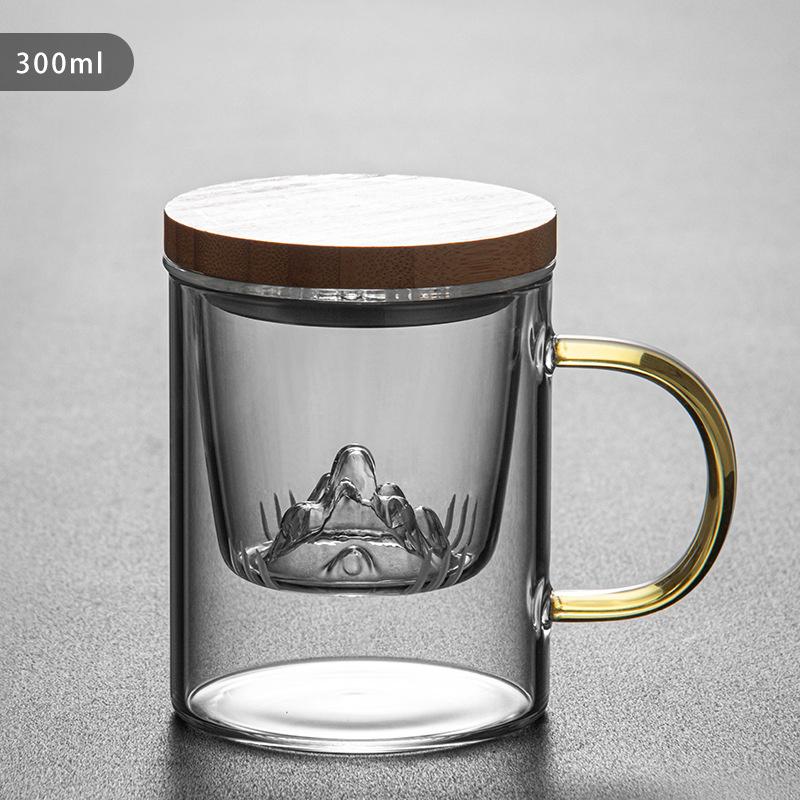 Chinese Style Heat-resistant Glass Tea Infuser Cup With Mountain Filter Handle Bamboo Lid Flower Teacup Office Tea Mug Drinkware
Chinese Style Heat-resistant Glass Tea Infuser Cup With Mountain Filter Handle Bamboo Lid Flower Teacup Office Tea Mug Drinkware