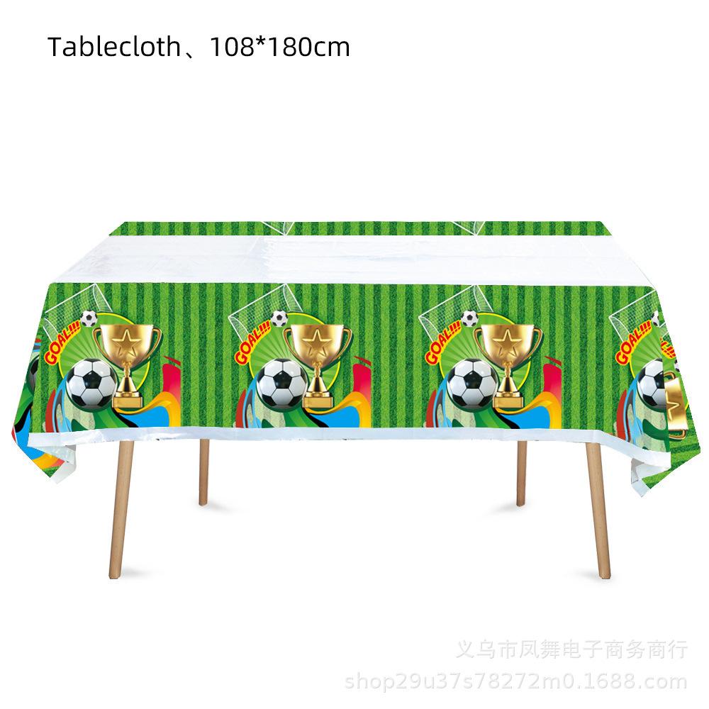 Second Generation Football Birthday Party Tableware Set Sports Flag Balloon Paper Plate Paper Cup Tablecloth Decoration Supplies
Second Generation Football Birthday Party Tableware Set Sports Flag Balloon Paper Plate Paper Cup Tablecloth Decoration Supplies