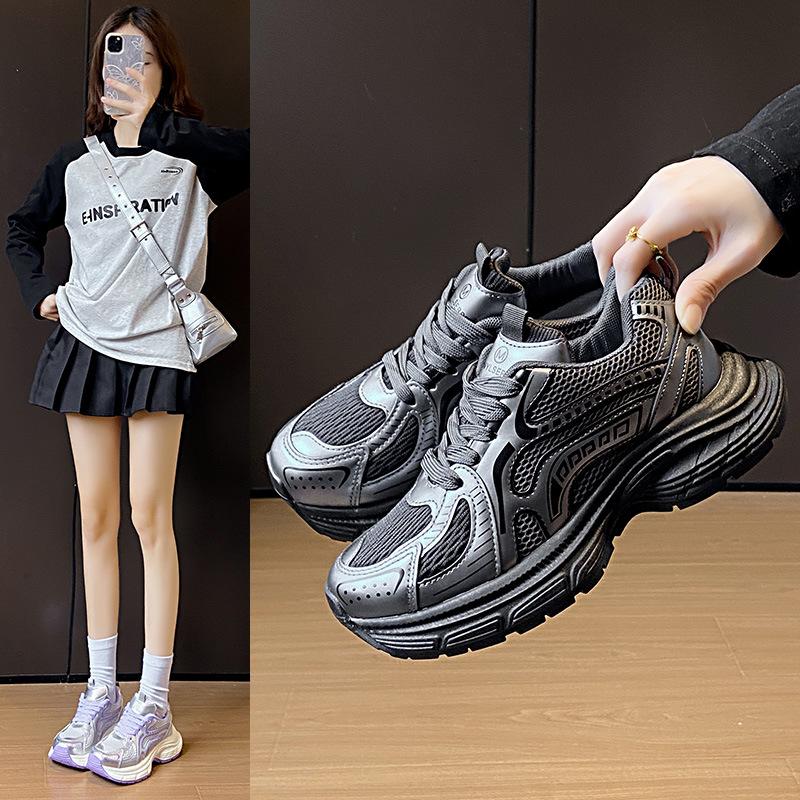 New dad shoes women s spring student sports running shoes casual shoes with heightened thick soles 35 бежевий
New dad shoes women s spring student sports running shoes casual shoes with heightened thick soles 35 бежевий