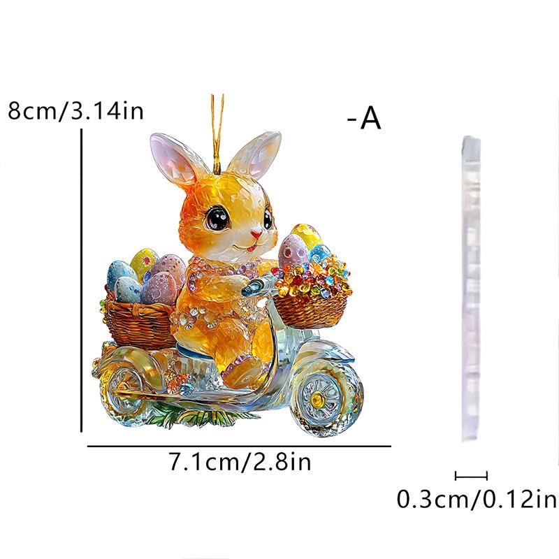 Пасхальный Расписной Автомобиль Зайчик Брелок Подвеска для Рюкзака Детский Подарок Подвесное Украшение для Дерева A
Пасхальный Расписной Автомобиль Зайчик Брелок Подвеска для Рюкзака Детский Подарок Подвесное Украшение для Дерева A