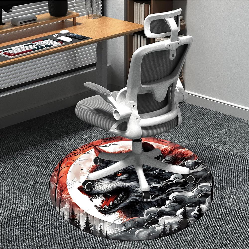 1pc Wolf Moon Night Forest Chair Carpet for Office, Non-slip, Soft and Durable Leisure Rug, Perfect for Office, Living Room yy251103123 80cm by 80cm
1pc Wolf Moon Night Forest Chair Carpet for Office, Non-slip, Soft and Durable Leisure Rug, Perfect for Office, Living Room yy251103123 80cm by 80cm