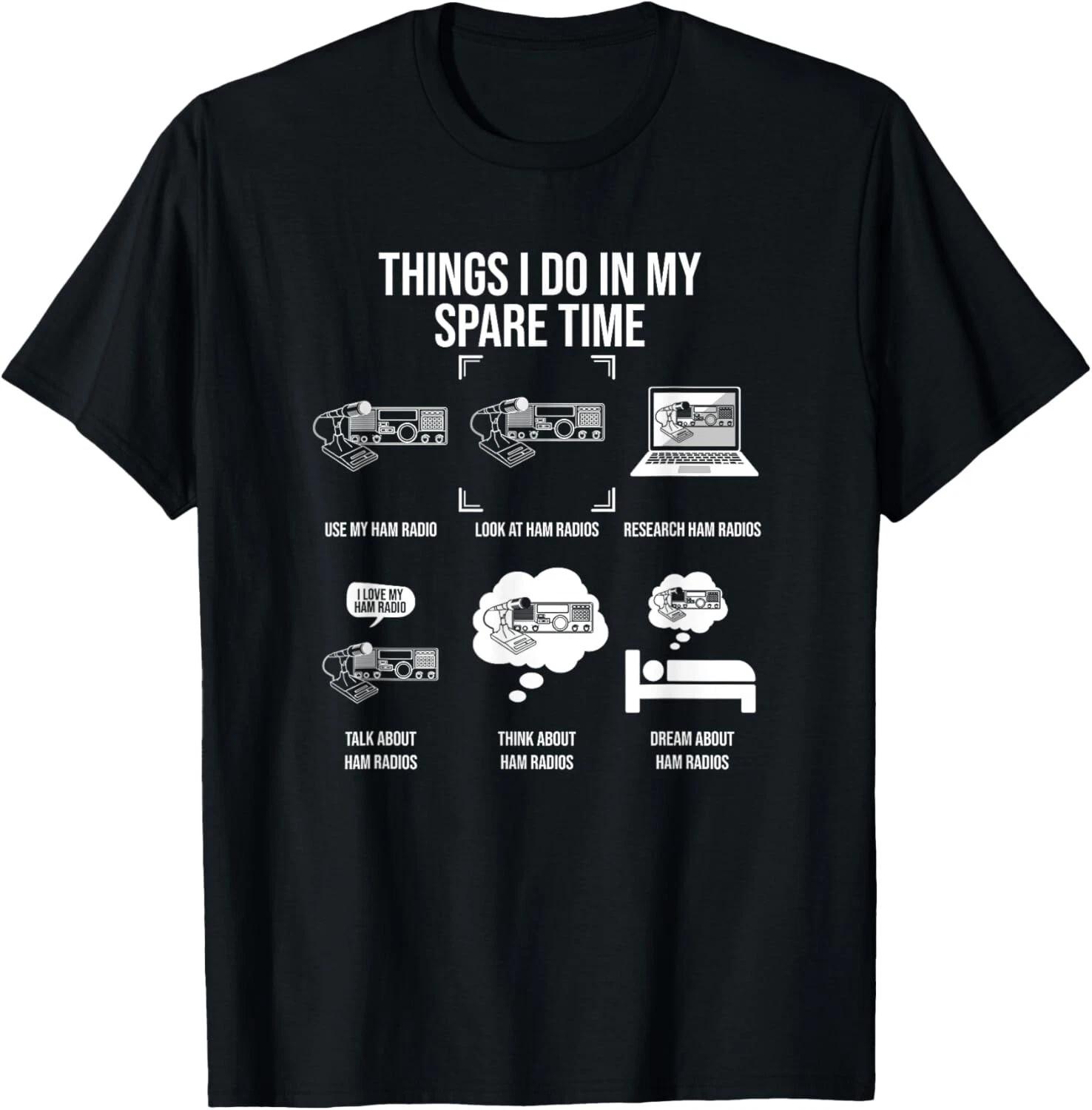 Things I Do In My Spare Time_ Ham Radio Operator Gift Unisex T-Shirt 2XL
Things I Do In My Spare Time_ Ham Radio Operator Gift Unisex T-Shirt 2XL
