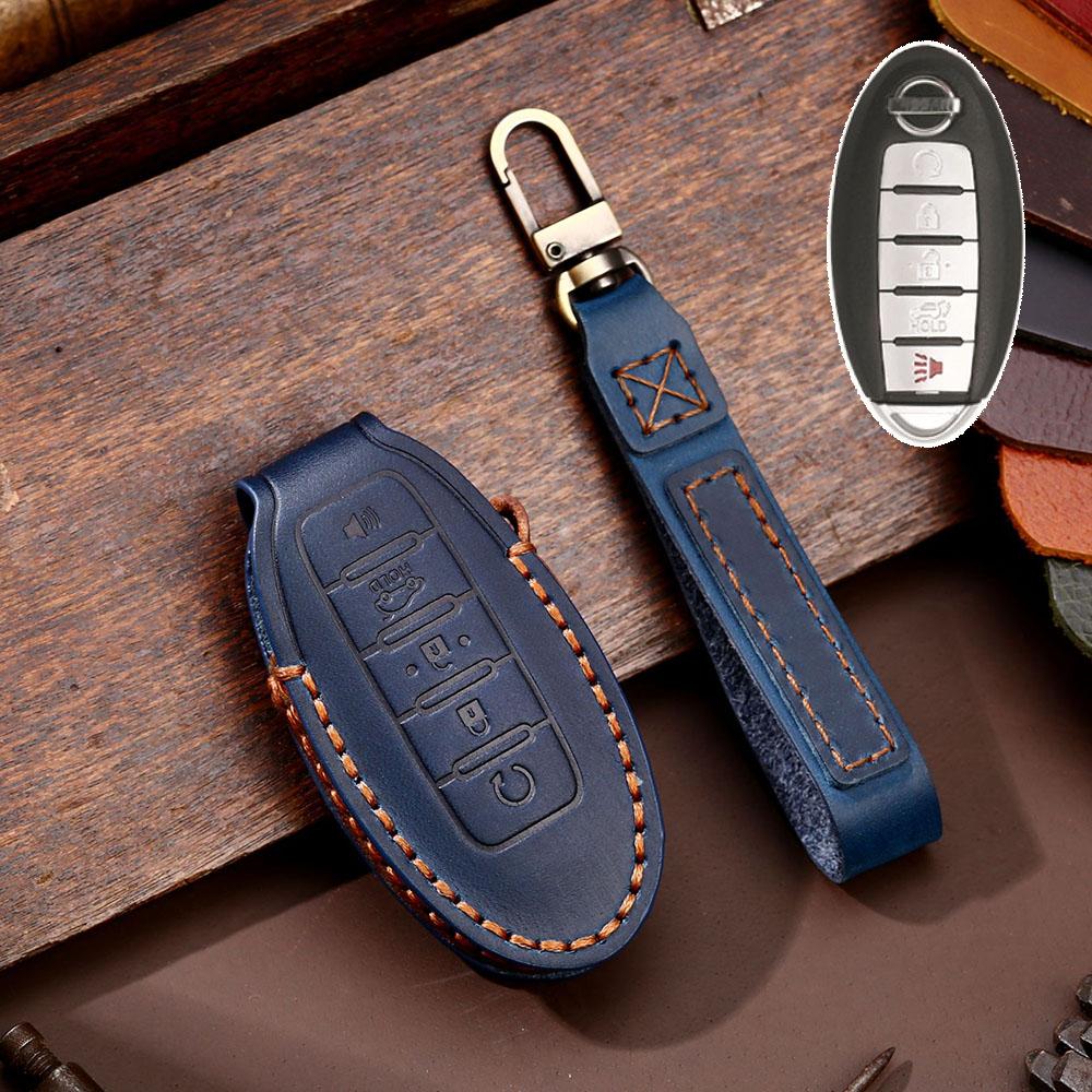 Luxury Leather Car Key Case Cover Fob Protector Keyring for Nissan Patrol Y62 Accessories 2021 5 Button Keychain Holder Shell
Luxury Leather Car Key Case Cover Fob Protector Keyring for Nissan Patrol Y62 Accessories 2021 5 Button Keychain Holder Shell