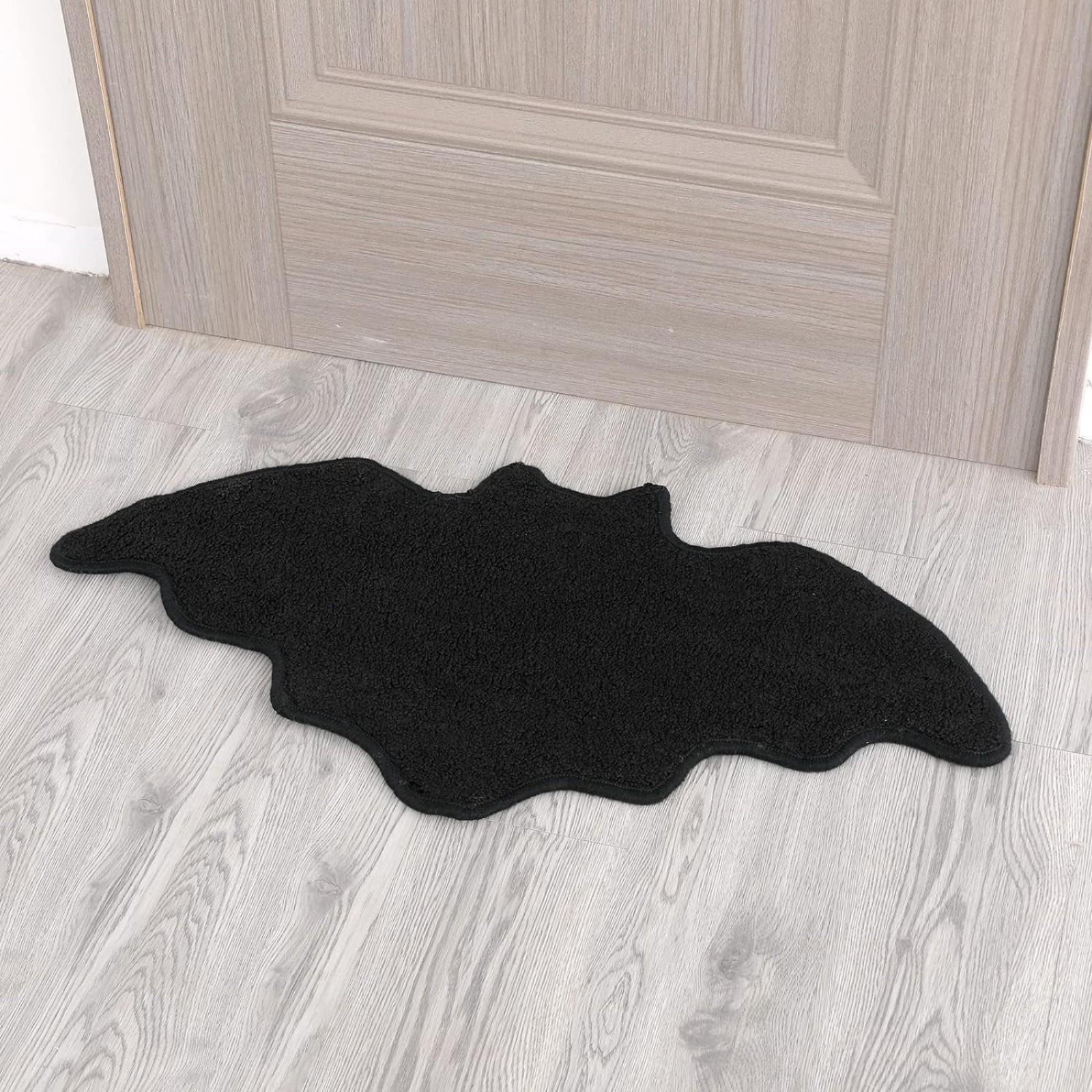 Halloween Bat Floor Mat Living Room Kitchen Bathroom Carpet Absorbent Non-Slip Floor Mat Halloween Home Decoration One Size чёрный
Halloween Bat Floor Mat Living Room Kitchen Bathroom Carpet Absorbent Non-Slip Floor Mat Halloween Home Decoration One Size чёрный
