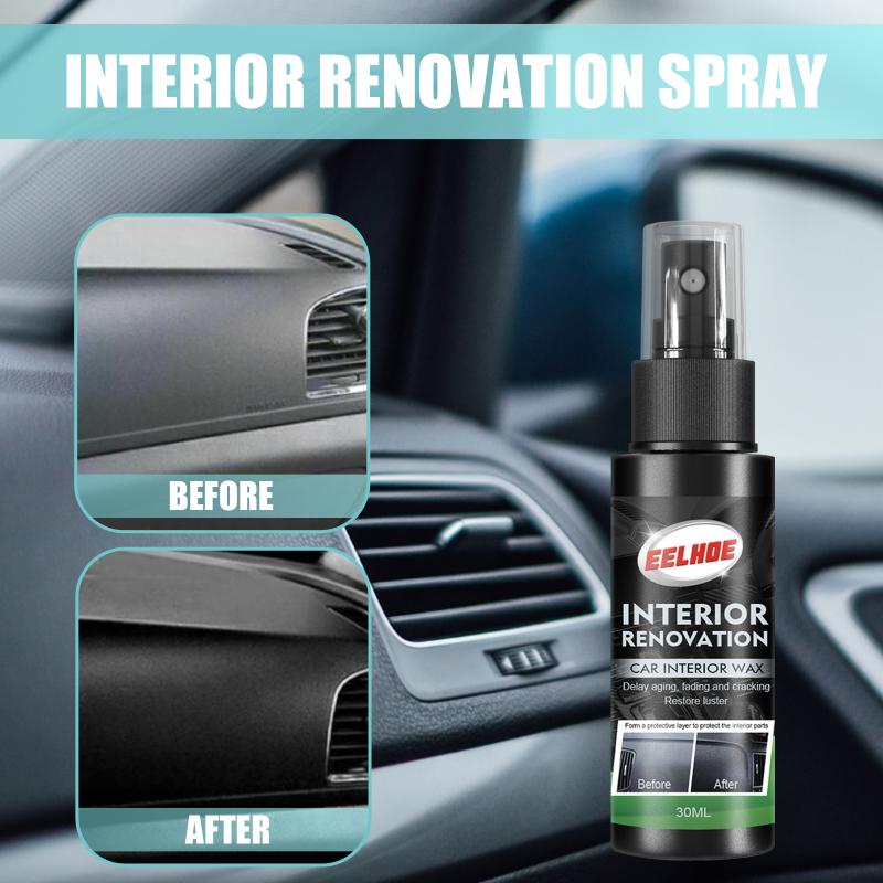Eelhoe Car Plastic Restorer Gloss Car Cleaning Product Plastic Leather Restore Auto Polish Repair Coating Renovator one size
Eelhoe Car Plastic Restorer Gloss Car Cleaning Product Plastic Leather Restore Auto Polish Repair Coating Renovator one size