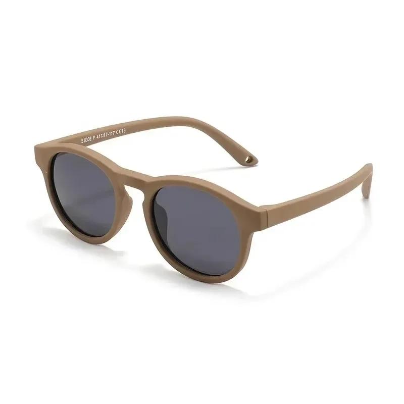 Cute Flexible Round Shaped Baby Polarized Sunglasses with Strap Adjustable Toddler & Infant Age 0-24 Months 0-24 Months коричневый
Cute Flexible Round Shaped Baby Polarized Sunglasses with Strap Adjustable Toddler & Infant Age 0-24 Months 0-24 Months коричневый