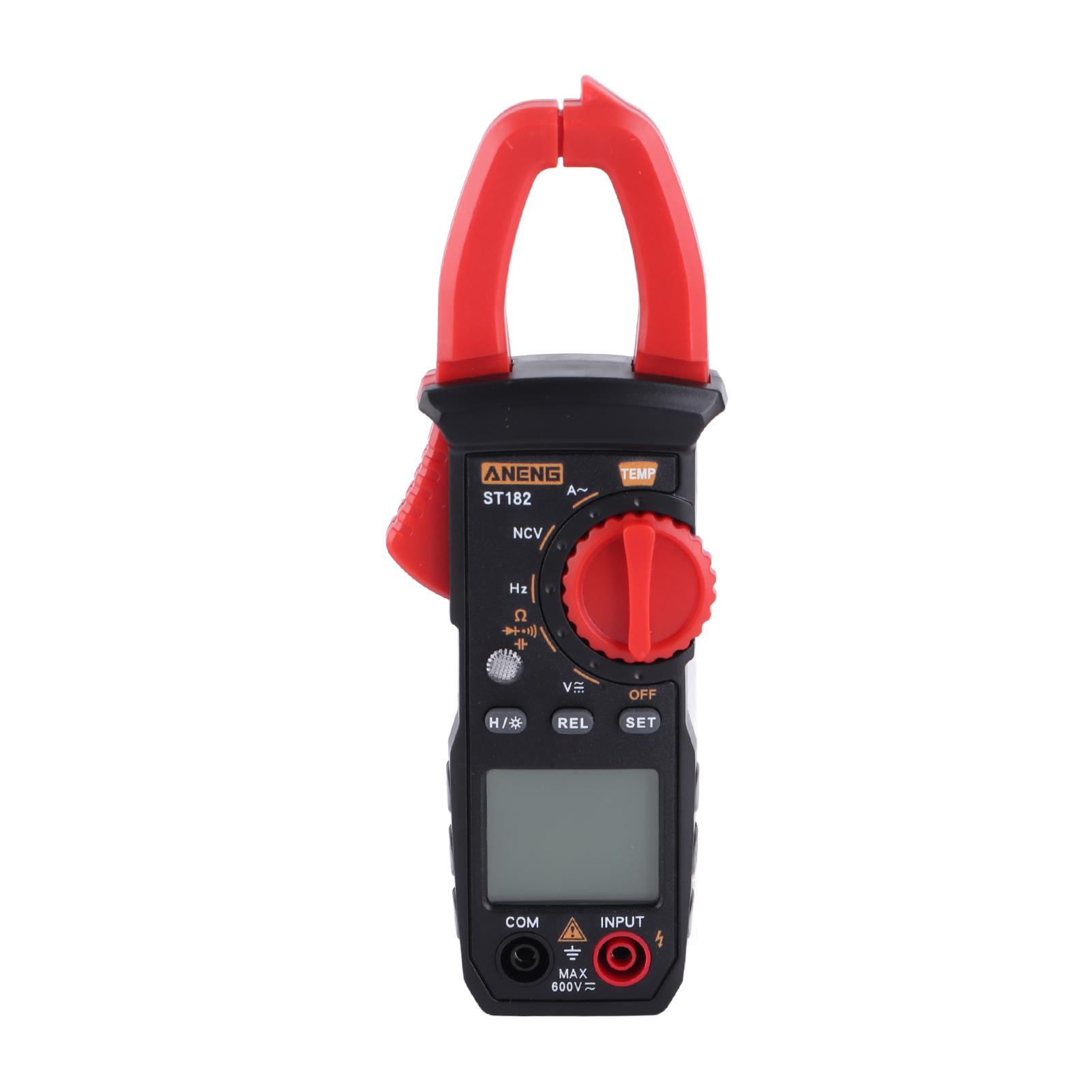 ANENG ST182 Digital Clamp Meter Measures Voltage Tester Portable Automatic Digital Clamp Multimeter
ANENG ST182 Digital Clamp Meter Measures Voltage Tester Portable Automatic Digital Clamp Multimeter