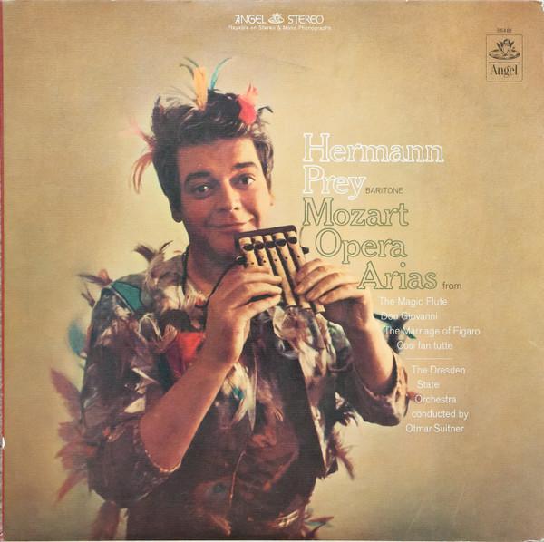 LP Record HERMANN PREY STAATSKAPELLE DRESDEN Mozart Arias From Magic Flute Don 36481 ANGEL US Classical Used
LP Record HERMANN PREY STAATSKAPELLE DRESDEN Mozart Arias From Magic Flute Don 36481 ANGEL US Classical Used