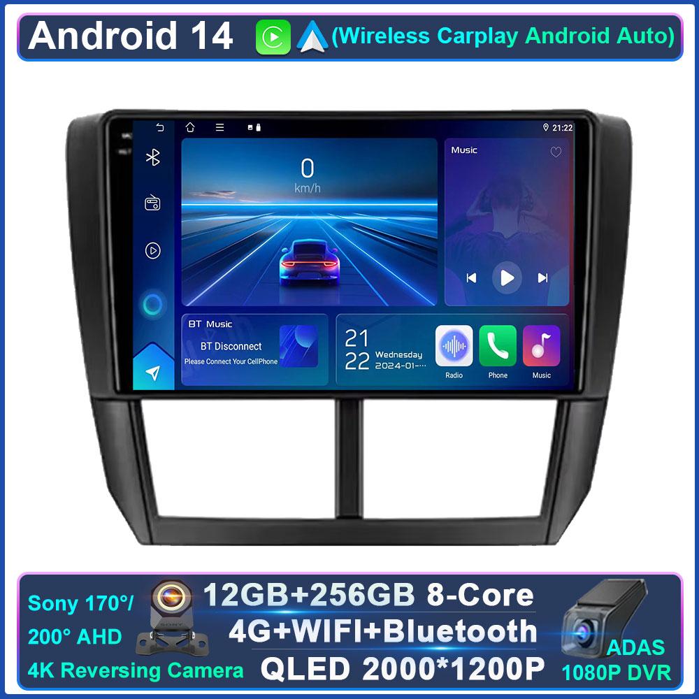 Android 14 Carplay Auto For Subaru Impreza GH GE 2007 2008 2009 2010 2011 Car Radio Multimedia Player Stereo Head Unit 4G WiFi 
Android 14 Carplay Auto For Subaru Impreza GH GE 2007 2008 2009 2010 2011 Car Radio Multimedia Player Stereo Head Unit 4G WiFi