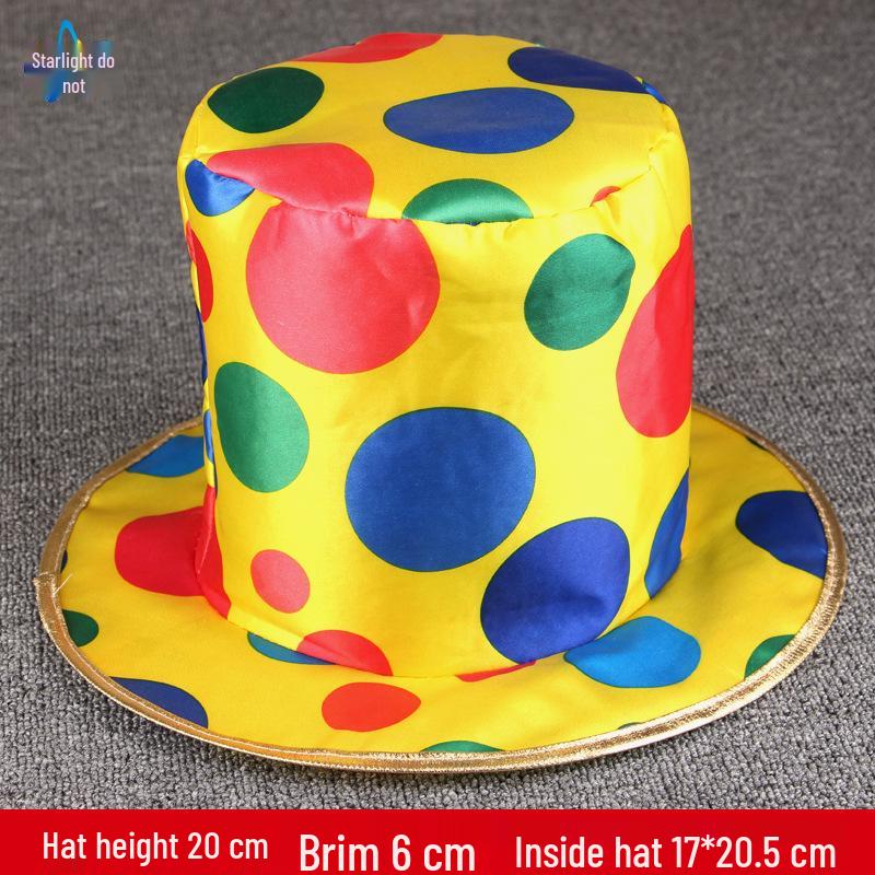 Creative Halloween Clown Masquerade Hat Prop Costume One Size
Creative Halloween Clown Masquerade Hat Prop Costume One Size