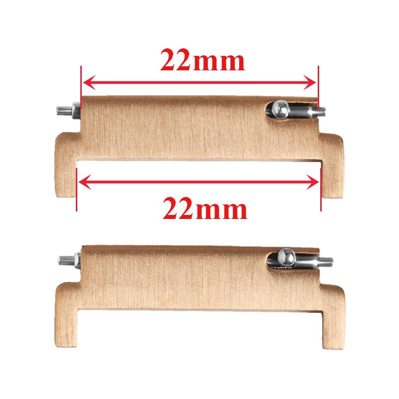 2pcs Strap Adapters Stainless Steel Watchband Connector 20mm To 18mm 20mm 22mm To 22mm 22mm To 20mm Quick Release Pin Connectors
2pcs Strap Adapters Stainless Steel Watchband Connector 20mm To 18mm 20mm 22mm To 22mm 22mm To 20mm Quick Release Pin Connectors