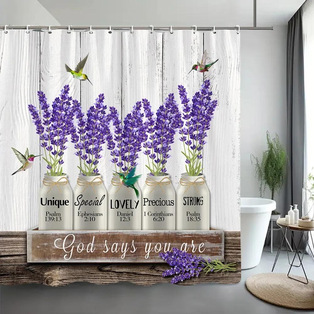 Lavender Shower Curtain Watercolour Art Painting Creative Polyester Bath Curtains Bathroom Decor With Hooks Bathroom Accessories 90x180cm35x71in
Lavender Shower Curtain Watercolour Art Painting Creative Polyester Bath Curtains Bathroom Decor With Hooks Bathroom Accessories 90x180cm35x71in