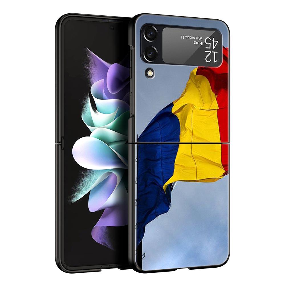 Phone Case for Samsung Galaxy Z Flip 3 4 5 6 7 Folding Black Shell For Samsung Z Flip4 Flip5 PC Hard Cover Romania Flag Galaxy Z Flip6
Phone Case for Samsung Galaxy Z Flip 3 4 5 6 7 Folding Black Shell For Samsung Z Flip4 Flip5 PC Hard Cover Romania Flag Galaxy Z Flip6