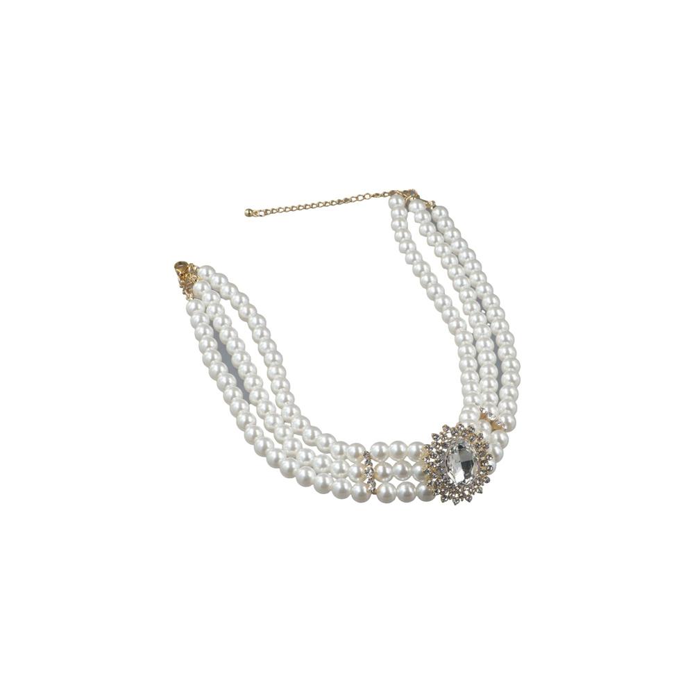Rhinestones Pearl Korean Style Choker Clavicle Chain Women Necklace Jewelry Accessories
Rhinestones Pearl Korean Style Choker Clavicle Chain Women Necklace Jewelry Accessories
