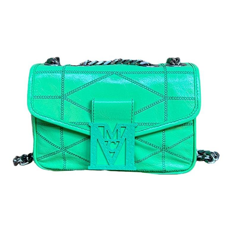 MCM Green Quilted Leather Crossbody Bag with M Logo Lock & Chain Strap for Daily & Evening Use Basic Set (Bag+Dust Bag)
MCM Green Quilted Leather Crossbody Bag with M Logo Lock & Chain Strap for Daily & Evening Use Basic Set (Bag+Dust Bag)