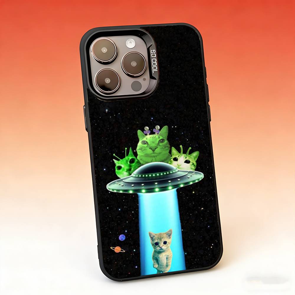 Funny Green Alien Cat Phone Case For iPhone 17,16,15,14,13,12,11,Pro,Max,Plus,Mini,SE,Air Candy Matte Shockproof Cover iPhone16PROMAX
Funny Green Alien Cat Phone Case For iPhone 17,16,15,14,13,12,11,Pro,Max,Plus,Mini,SE,Air Candy Matte Shockproof Cover iPhone16PROMAX