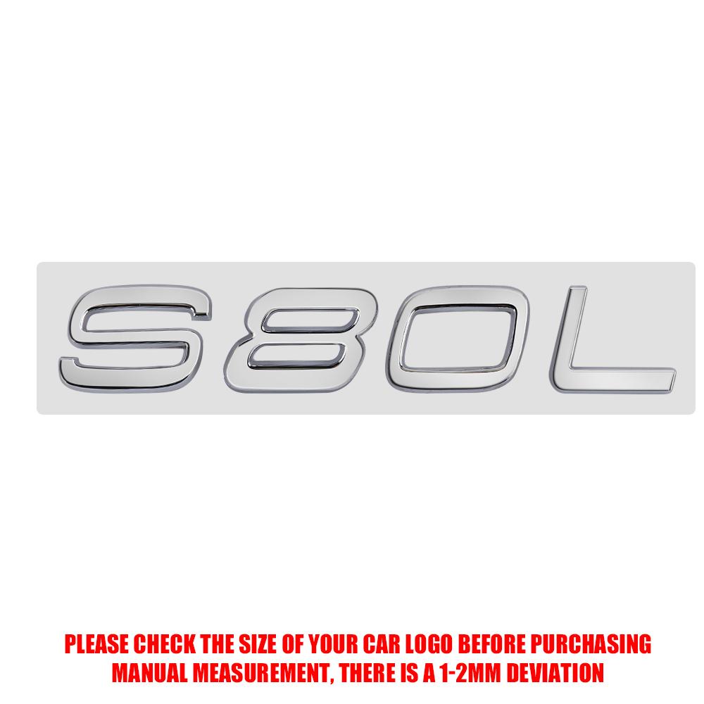 For Volvo S60L S80L Rdesign XC90 S60 V40 S40 V50 S90 D7 3D Metal Car Styling Rear Trunk Emblem Badge Decal Stickers Center Cover
For Volvo S60L S80L Rdesign XC90 S60 V40 S40 V50 S90 D7 3D Metal Car Styling Rear Trunk Emblem Badge Decal Stickers Center Cover