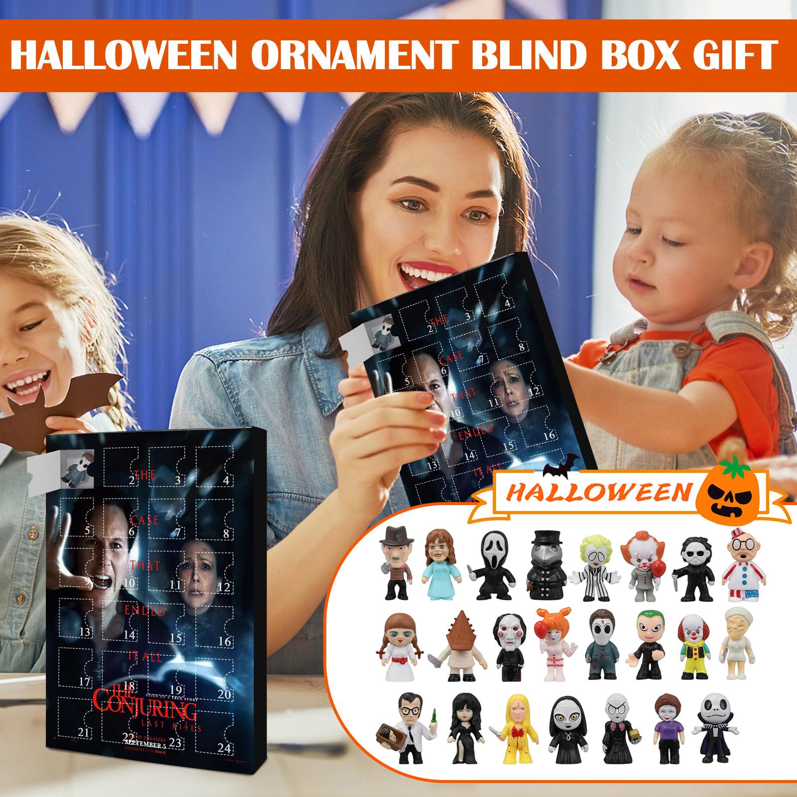 Хэллоуин Адвент-календарь, Хэллоуин Календарь обратного отсчета Для детей и взрослых с 24 шт. Классические коллекционные фигурки кукол, Кукла перед Рождеством One Size
Хэллоуин Адвент-календарь, Хэллоуин Календарь обратного отсчета Для детей и взрослых с 24 шт. Классические коллекционные фигурки кукол, Кукла перед Рождеством One Size