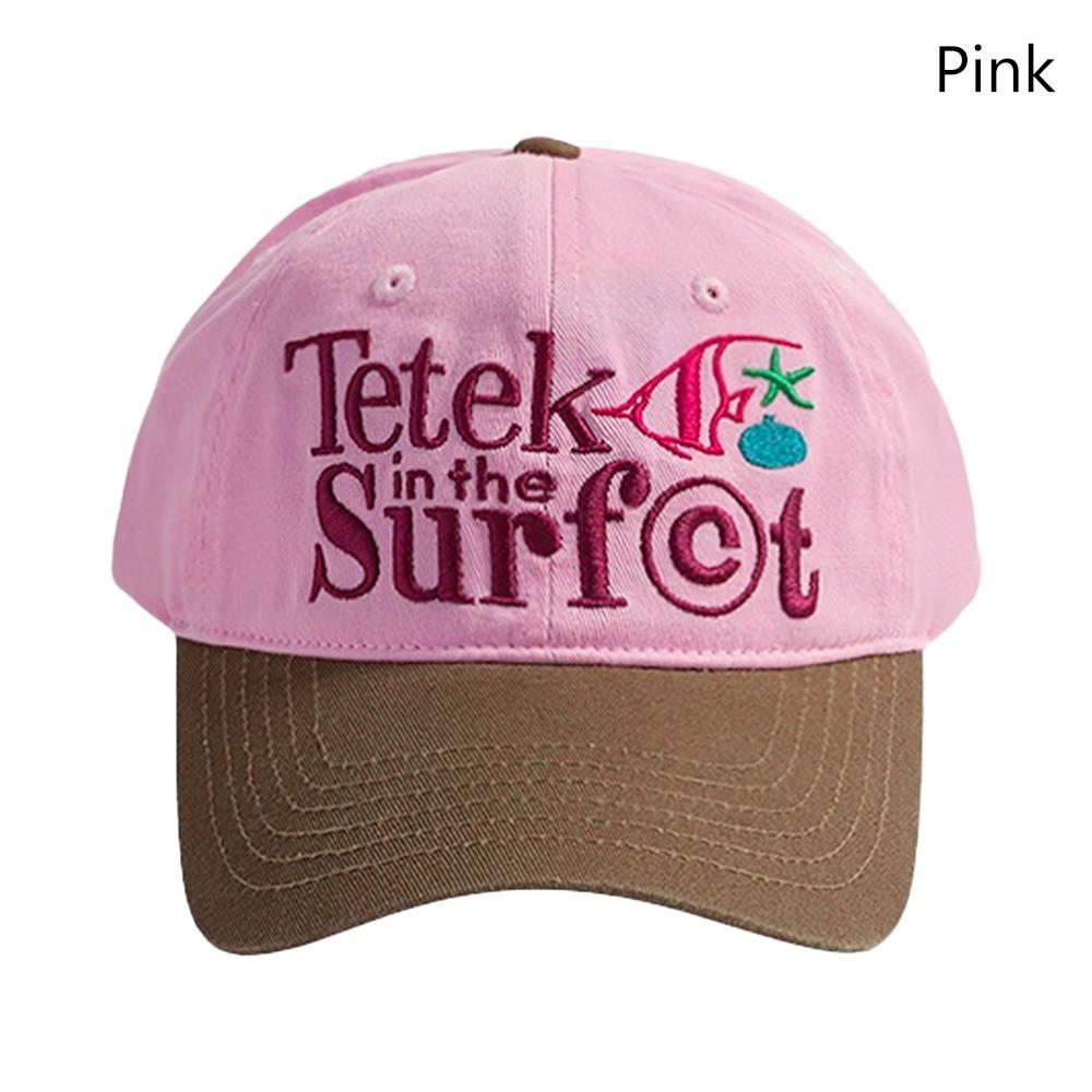 Adjustable Sun Hat Letter Embroidered Duck Tongue Cap New Baseball Hat Spring And Autumn рожевий
Adjustable Sun Hat Letter Embroidered Duck Tongue Cap New Baseball Hat Spring And Autumn рожевий