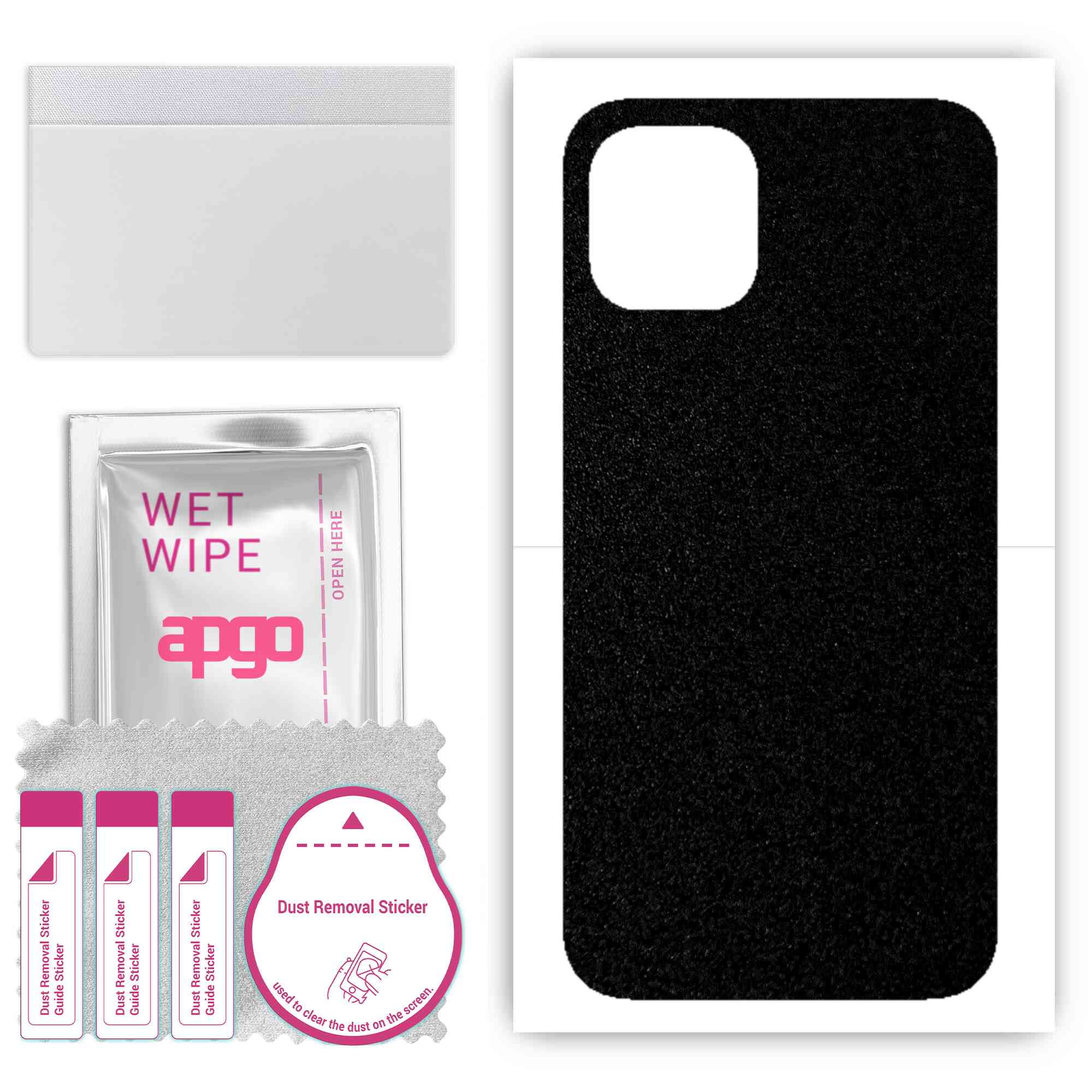 Apgo Protective Skin Sticker для задньої панелі, сумісний з Apple iPhone 12, Wrap Film, Foil, Vinyl - Pattern Matte Black
Apgo Protective Skin Sticker для задньої панелі, сумісний з Apple iPhone 12, Wrap Film, Foil, Vinyl - Pattern Matte Black