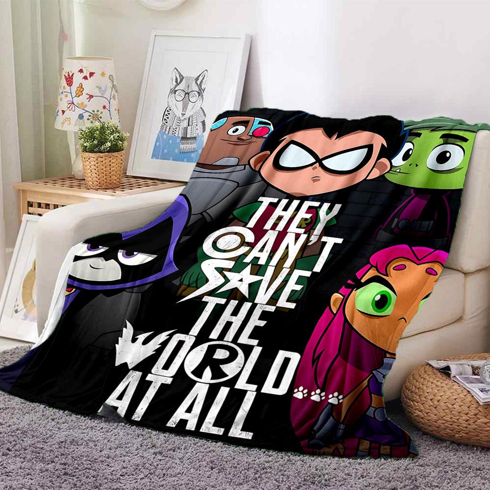1pc Teen Titans Go! Flannel Throw Blanket - HD Printed Lightweight Soft Warm All-Season Blanket for Sofa, Bed, Travel, Camping 114 130cmx150cm
1pc Teen Titans Go! Flannel Throw Blanket - HD Printed Lightweight Soft Warm All-Season Blanket for Sofa, Bed, Travel, Camping 114 130cmx150cm