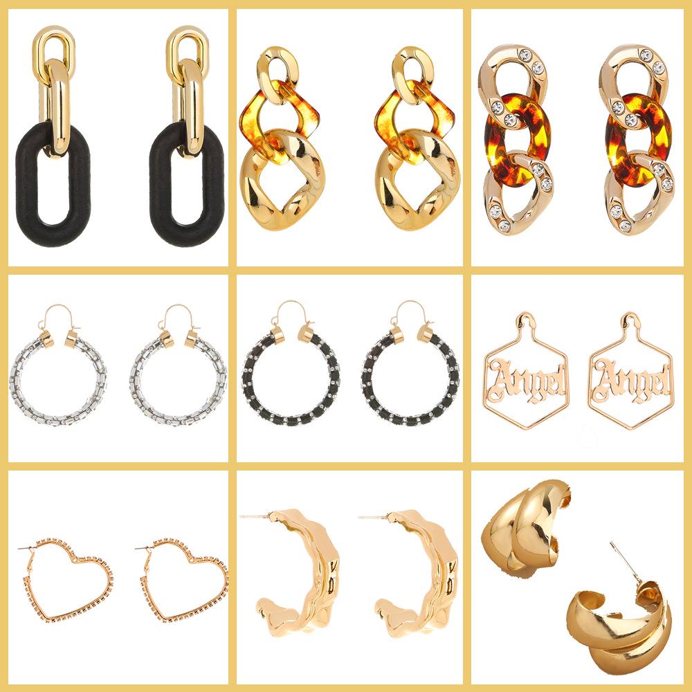 S925 Silver Needle Resin Chain Earrings: Trendy European Color Block Acrylic Dangle Jewelry
S925 Silver Needle Resin Chain Earrings: Trendy European Color Block Acrylic Dangle Jewelry