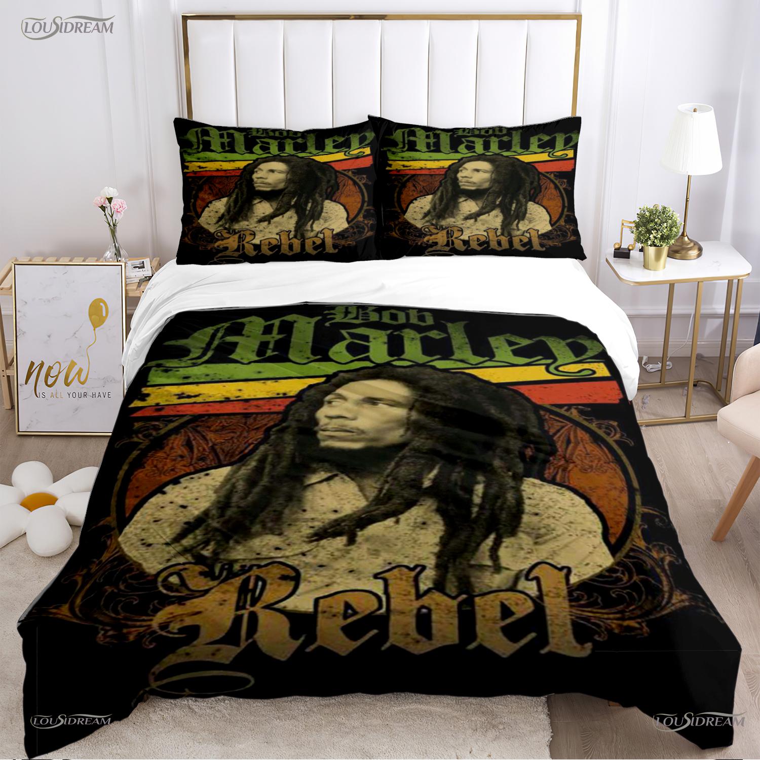 Casal Bob marley All Season Duvet Cover Comforter Bedding Sets Soft Quilt Cover and Pillowcases Boys Single/Double/Queen/King 135X200cm
Casal Bob marley All Season Duvet Cover Comforter Bedding Sets Soft Quilt Cover and Pillowcases Boys Single/Double/Queen/King 135X200cm