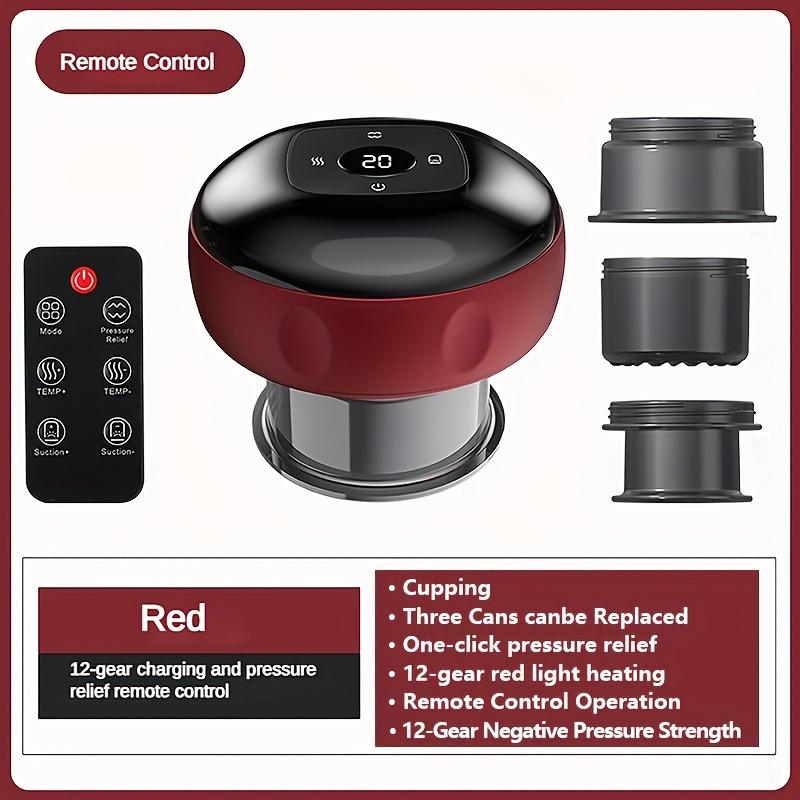 With Remote Control Model 12 Gear Usb Rechargeable Decompression Can Extractor, 3 Cans Replaceable, Remote Control Operation червоний
With Remote Control Model 12 Gear Usb Rechargeable Decompression Can Extractor, 3 Cans Replaceable, Remote Control Operation червоний