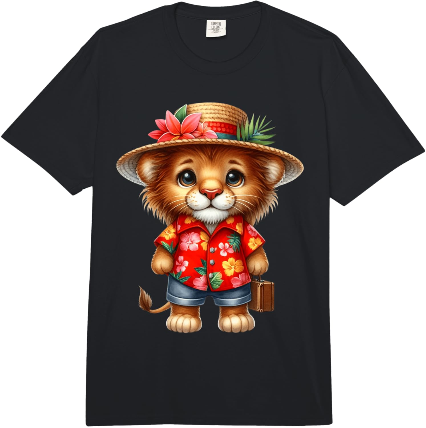 Cute Lion Cub Tropical Vacation Travel Comfort Colors Adult Heavyweight T-Shirt S разноцветный
Cute Lion Cub Tropical Vacation Travel Comfort Colors Adult Heavyweight T-Shirt S разноцветный