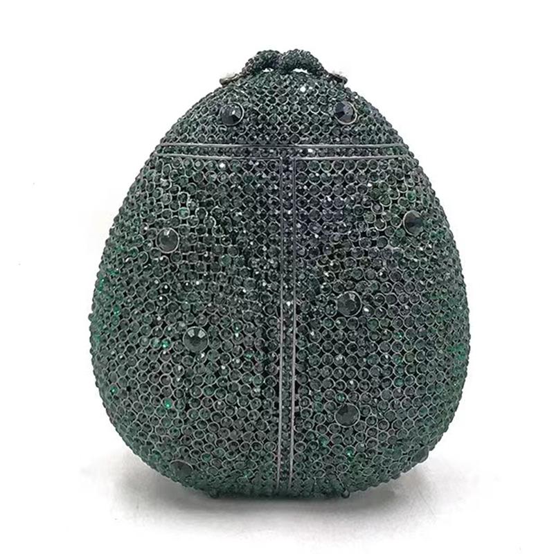 Ladybug Bling Rhinestone Women Evening Clutch Party Wedding Bag Animal Bridal Purse Ladies Handbags Diamonds Crystal Clutches 17cmX14.5cmX7cm
Ladybug Bling Rhinestone Women Evening Clutch Party Wedding Bag Animal Bridal Purse Ladies Handbags Diamonds Crystal Clutches 17cmX14.5cmX7cm